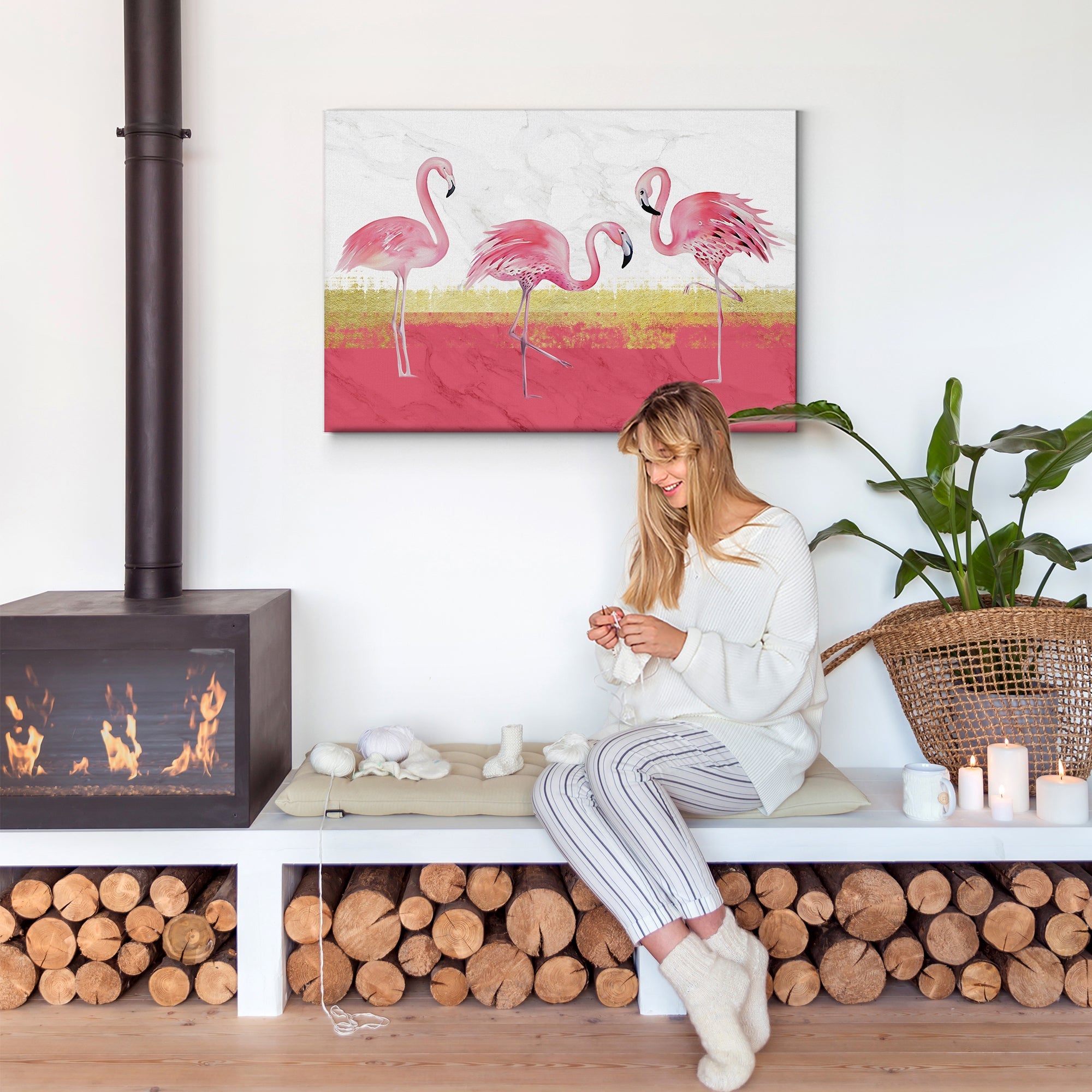 Copy of Crimson Flamingo Dance 00236